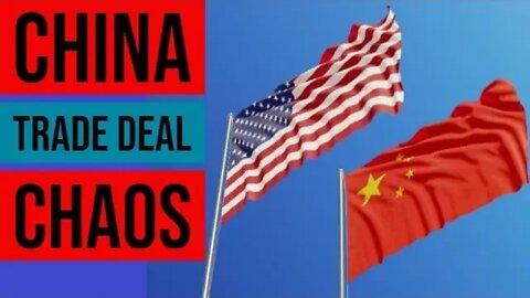 US China Trade Deal Coming Apart