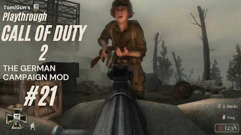 Call of Duty 2 - German Campaign mod series Part 21: SS, Lead The Way! (max difficulty)