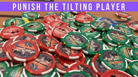 Punish the Tilting Player - Kyle Fischl Poker Vlog Ep 76