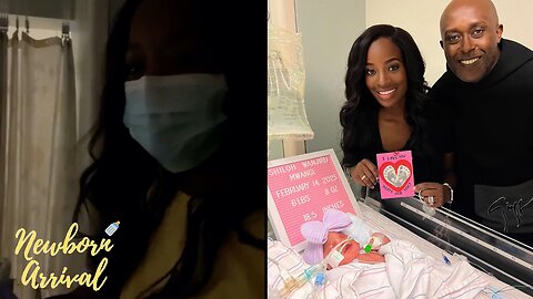 Shamea Morton Holds Back Tears After Singing To Premature Daughter Via Surrogate! 🙏🏾