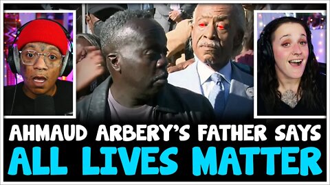 BLM rushes Ahmaud Arbery's father OFF STAGE after he says "ALL LIVES MATTER" | The Flawdcast