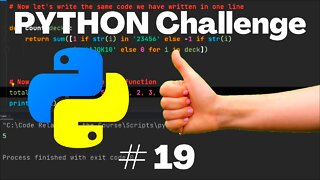 Python Challenge No - 19