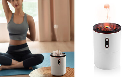 Aromatherapy Flame Humidifier Household Fog High Capacity