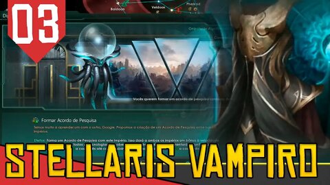 A Necrofagia do Youtube - Stellaris Necroids #03 [Gameplay PT-BR]