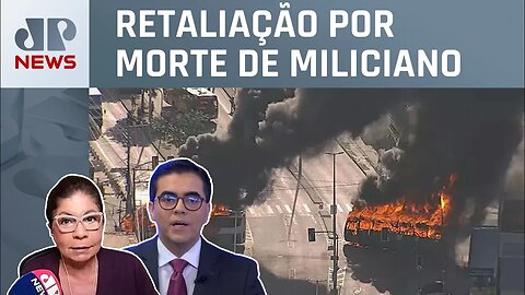 Já são 35 ônibus incendiados no Rio de Janeiro; Dora Kramer e Cristiano Vilela analisam