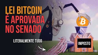 Lei Bitcoin aprovada no Brasil e a Cruz da Morte no gráfico ⚠️