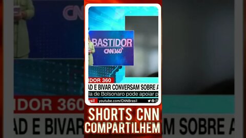 Haddad e Bivar conversam sobre aliança entre PT e União Brasil | CNN 360° #shortscnn