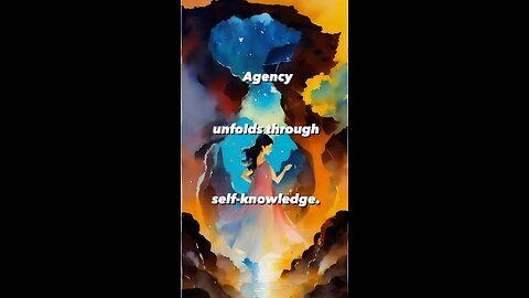 Agency in chaos #agency #selfknowledge #selfawareness #success #power #musings #tarotary