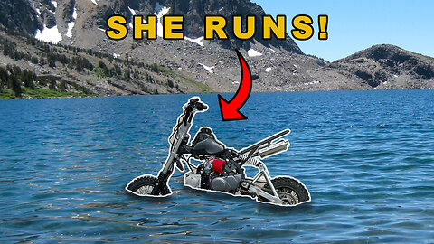 Can You Sink a Bike and Still Get it Running!?