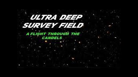 A Flight Through the CANDELS Ultra Deep Survey Field [Ultra HD]