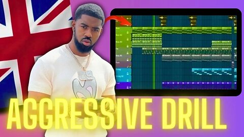 MAKING DARK AGGRESSIVE UK DRILL BEATS (UK Drill Tutorial - FL Studio)