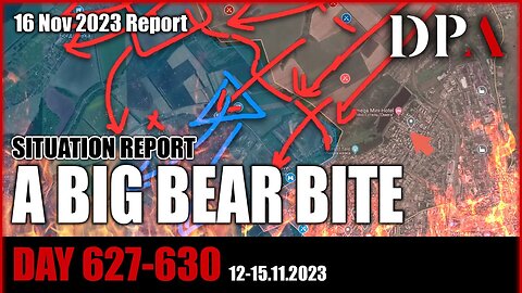 2KM RUSSIAN ADVANCE NW OF BAKHMUT CITY! - Ukraine SITREP D627-630