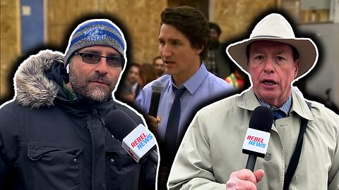 Trudeau receives hostile reception outside carpenters’ union HQ in Vaughan, Ont.