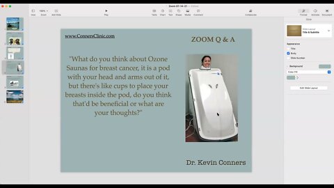 Zoom Call: Hormone Supplements, Ozone Saunas and more Q & A | Dr. Kevin Conners - Conners Clinic