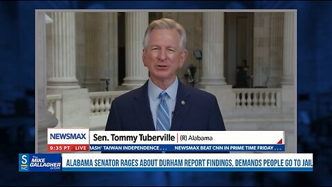 Republican Senator Tommy Tuberville says we shouldn’t have elections anymore in light of the Durham report findings