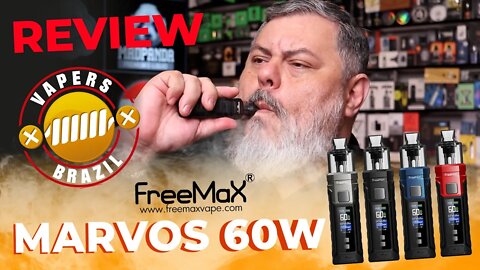 Freemax Marvos 60W - Mod Resistente a Agua e Impacto - Review PTBR