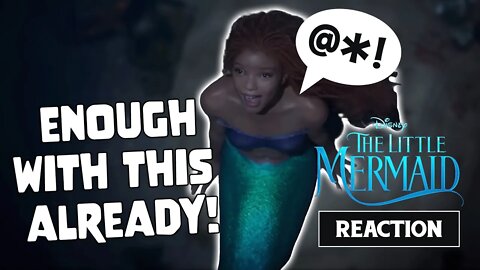 THE LITTLE MERMAID (2023) TEASER TRAILER REACTION | Harsh Language