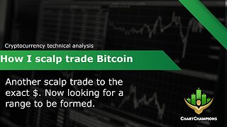 Scalp trading BTC - Bitcoin Technical Analysis.