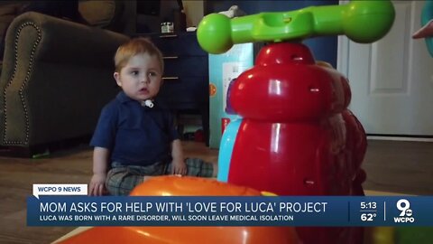 Cincinnati mom asks for help with project supporting son with rare disorder