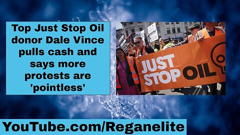 Top Just Stop Oil donor Dale Vince pulls cash and says more protests are 'pointless'