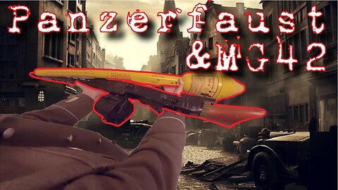 WW2 Airsoft Battle: Gameplay with Panzerfaust, Mg42, and a Luger!