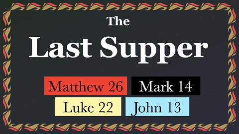 601b. Passover/Preparation Day Approaches. Matthew 26:17, Mark 14:12, Luke 22:7 & 9