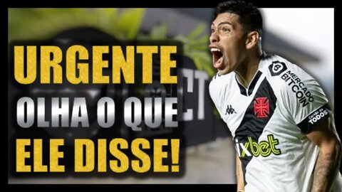 DE ÚLTIMA HORA! VOCÊ VIU ISSO? ELE FOI PEGO DE SURPRESA! ÚLTIMAS NOTÍCIAS DO VASCO