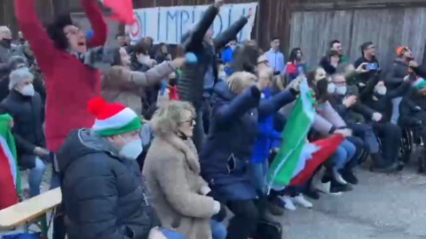 Beijing 2022. Italy - Norway of mixed curling, Stefania Constantini's decisive shot.