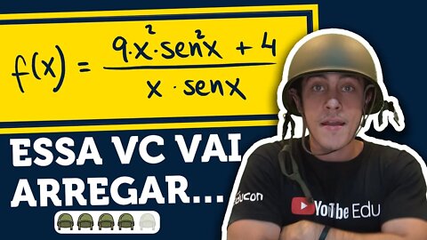 Encontre o MENOR valor da função! (Matemática: Desigualdade das Médias e Funções)