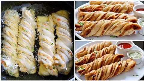 Unique Potato Twisted Samosa Recipe Potato Samosa for iftaar