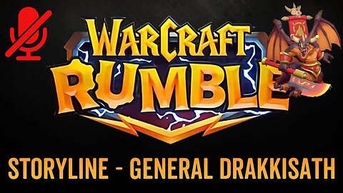 WarCraft Rumble - No Commentary Gameplay - Storyline Blackrock Mountain - General Drakkisath