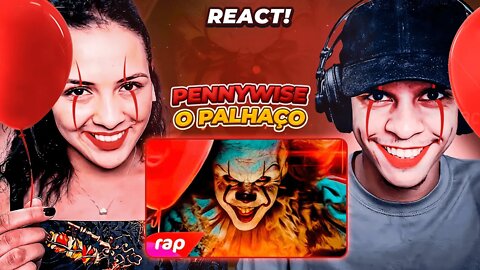 Rap do Pennywise (IT: A Coisa) - O PALHAÇO | NERD HITS | [React Rap Nerd] 🔥