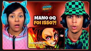 Rap do Tanjiro (Kimetsu no Yaiba) - A LUZ RESPLANDECE | Henrique Mendonça | [React Rap Nerd] 🔥