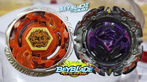 BURN PHOENIX .Wh.H' vs PERFECT PHOENIX .Ω.Xt+ - Beyblade Burst ベイブレードバースト