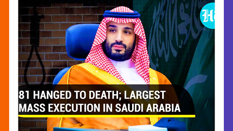 MASS EXECUTIONS In Saudi Arabia