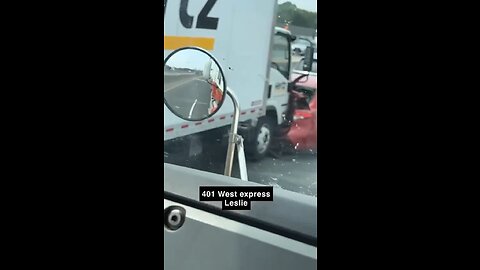 Truck Accident On Highway 401