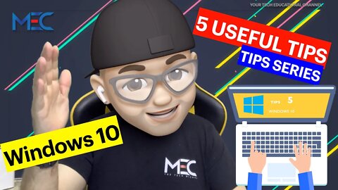 5 USEFUL Windows 10 Tips You Probably Didn’t hear about | نصائح مهمة للويندوز ١٠يمكن مش سامعين عنن