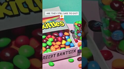 Skittles banned in California 😱#news #shorts