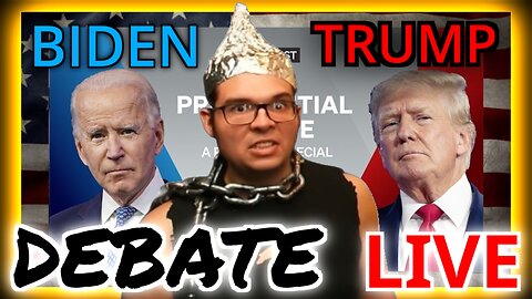 CNN 2024 Presidential Debate TRUMP VS BIDEN Live Freethinker Reaction