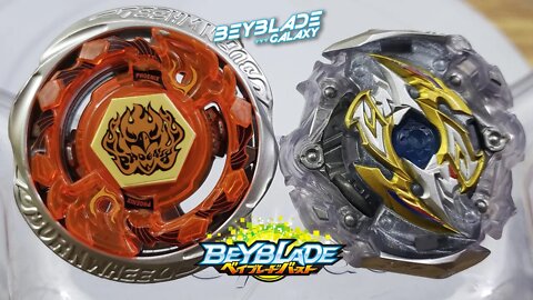 BURN PHOENIX .Wh.Ds' vs KNOCKOUT ODIN .Bl.X' GEN - Beyblade Burst ベイブレードバースト