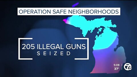 Operation Safe Neighborhoods has taken 200+ illegal guns off Michigan streets