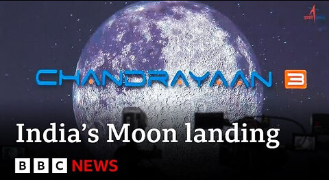 India moon landing:chandrayaan - 3 spacecraft lands near south pole - bbc news