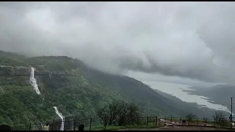 Waterfall in lonavala, water fall, Waterfall, lonavala