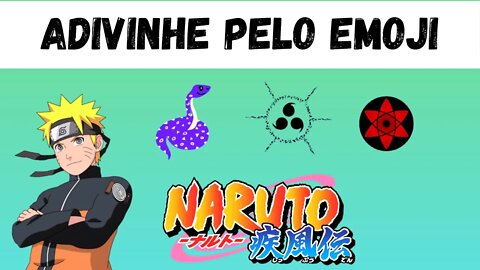 ADIVINHE O PERSONAGEM DE NARUTO PELO EMOJI 💥 QUIZ DE NARUTO