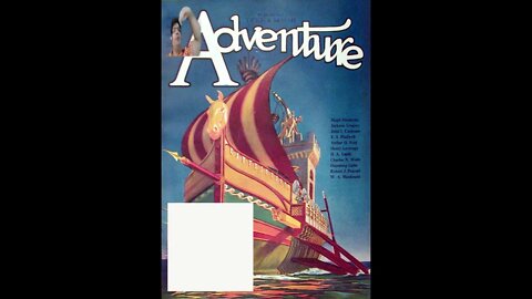 COMENTANDO CAPA REVISTA ADVENTURE NAVIO VINKIG