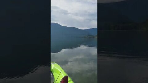 Fishing sugar lake bc in my kayak