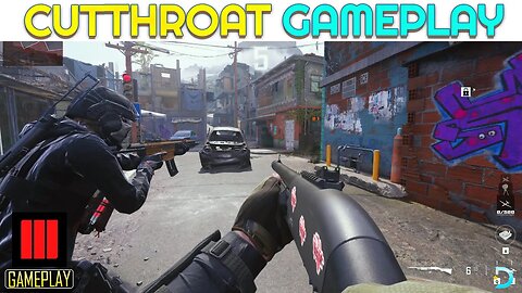 MW3 Cutthroat Gameplay 🏆| MW3 Multiplayer Gameplay No Commentary