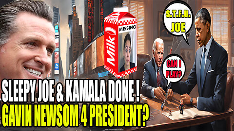 *WHOA! Biden & Kamala Are FINISHED! - Gavin Newsom 4 PRESIDENT? - Barack Obama STILL In Charge?