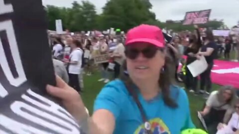 CRAZY PROTESTORS PHYSICALLY ATTACK ME OVER TELLING THE TRUTH (Washington DC Roe V Wade Protest)