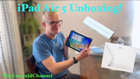 IPad air 5 unboxing! I’ve been waiting for so long!